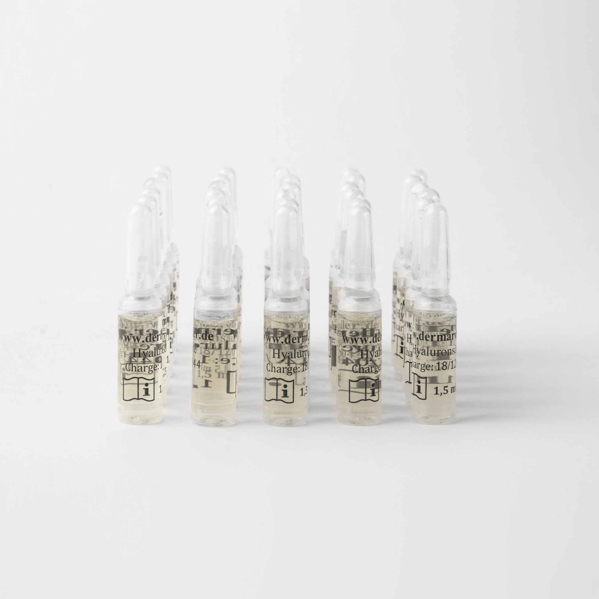 Dermaroller Hyaluronic Acid Ampules