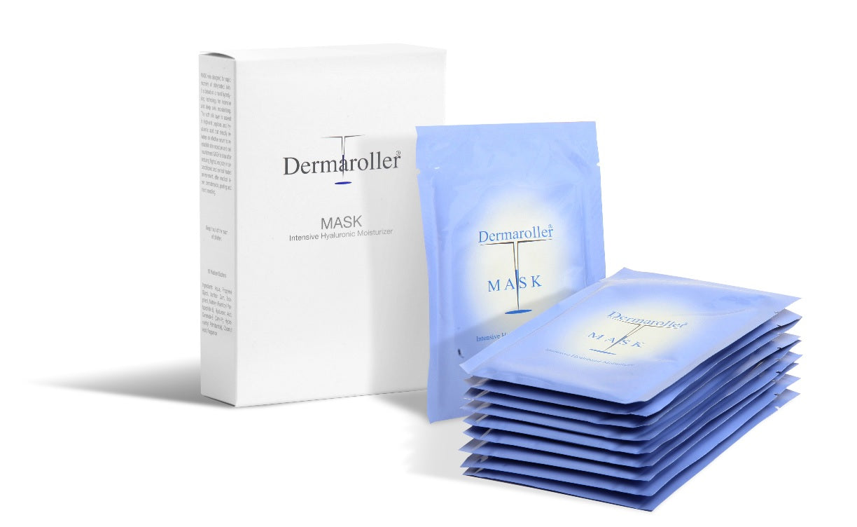 Dermaroller Hyaluronic Acid Mask (Set of 10)
