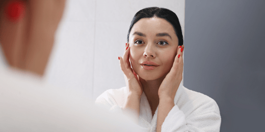 A millenial woman wonders what are facial cleansers used for?