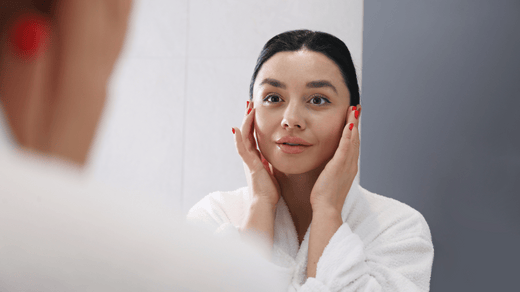 A millenial woman wonders what are facial cleansers used for?